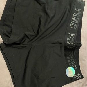 PINK spandex shorts